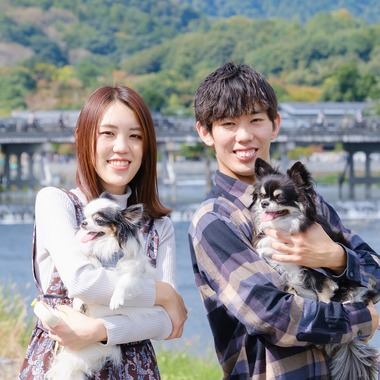 高夏写真店が出張撮影した「家族写真の撮影」の家族写真