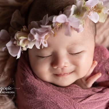LaLagenic Photoが撮影した「ニューボーンフォト」の写真