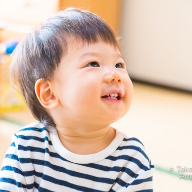 Act-brandingが撮影した「おばあちゃんちで1歳のお誕生日」の写真