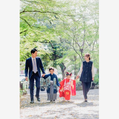 村井 智久が撮影した「七五三撮影（芝公園）」の写真