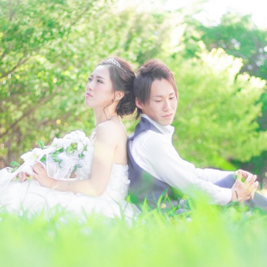 出張撮影サービス「ミライフォト」が撮影した「ブライダル前撮り@りんくう公園」の写真