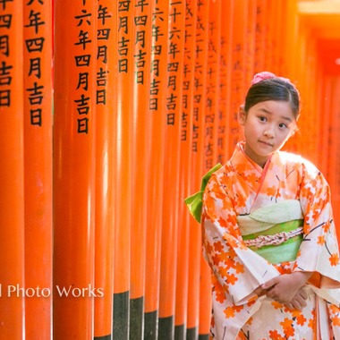 Keiko Yuzawaが出張撮影した「七五三」の家族写真