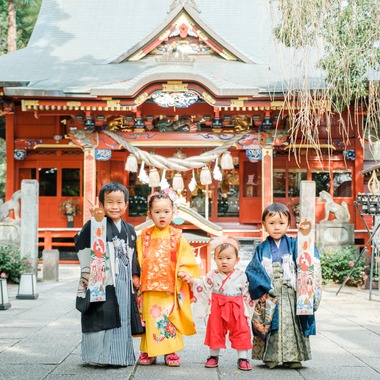 ワイヤリングが出張撮影した「ファミリー」の家族写真