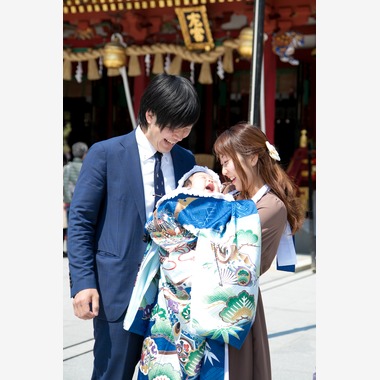 出張専門フォトグラファー ひびきが撮影した「お宮参り」の写真