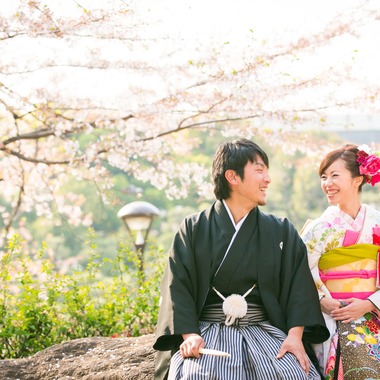 KISA photographyが撮影した「ロケーション和装」のウェディングフォト