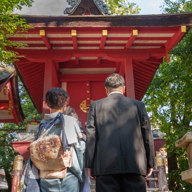 山田由佳が撮影した「お宮参り」の写真