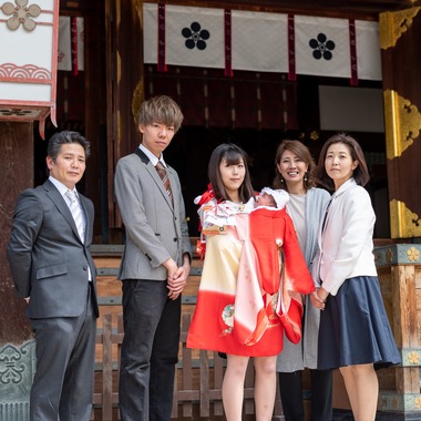 ～laftam～photo ラフタムが出張撮影した「お宮参り撮影　大阪天満宮」の家族写真