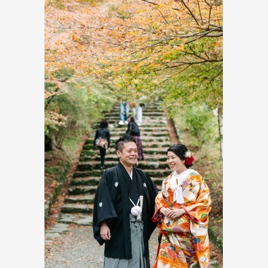 LARA LILYが撮影した「結婚式前撮り(福岡県・秋月城)」の写真