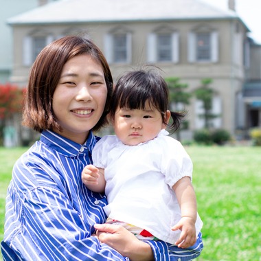 すみれふぉとが出張撮影した「新緑撮影会?」の家族写真