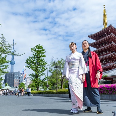 フォトスタジオENOが撮影した「和服、着物、カップル」の写真