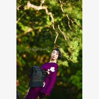 Andy Khoが撮影した「東京のヤスミンの着物の肖像」の写真