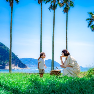 サキヤマ リエが出張撮影した「逗子マリーナ・青空の家族写真・マタニティフォト」の家族写真