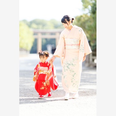 中井企画が出張撮影した「七五三(奈良)」の家族写真