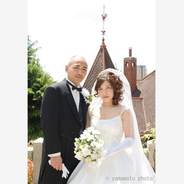 山本写真館が撮影した「神戸北野ロケーション」のウェディングフォト