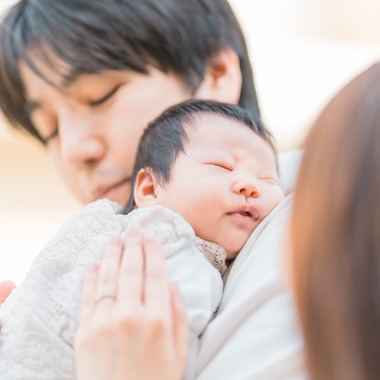 池田廉が出張撮影した「公園にて」の家族写真