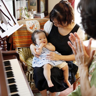 村田わかな広告写真が出張撮影した「東急多摩田園都市アライエイメージ写真」の家族写真