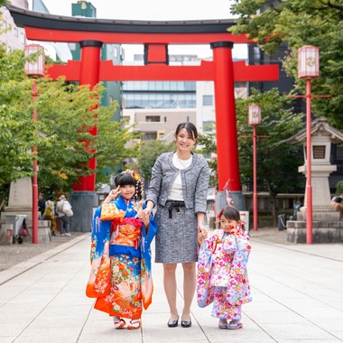 ARUKU PHOTOが撮影した「富岡八幡宮での七五三撮影」の写真