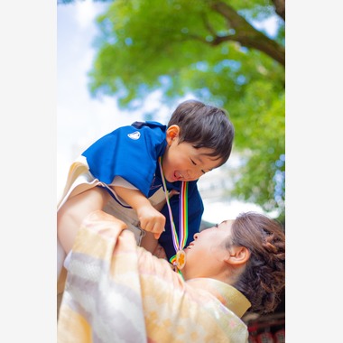 中井企画が出張撮影した「七五三(大阪市)」の家族写真