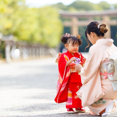 中井企画が出張撮影した「七五三(奈良)」の家族写真