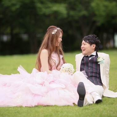 KIKIウェディングが撮影した「公園」のウェディングフォト