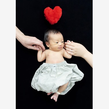 松野葉子が撮影した「家族写真」の写真