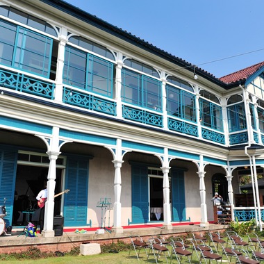 Fotocrossが撮影した「旧グッゲンハイム邸」のウェディングフォト