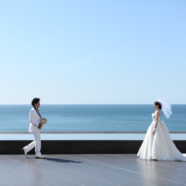 HOTEL GREGES（オテルグレージュ）が撮影した「Sea Photo」のウェディングフォト