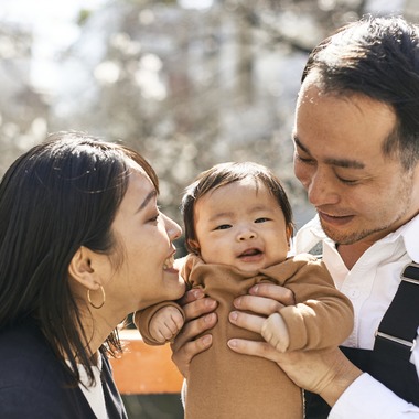 大橋裕紀が撮影した「お子さんと家族記念写真撮影」の写真