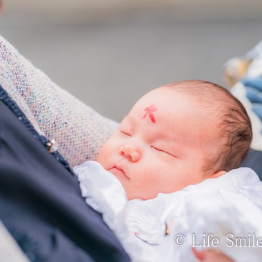 川口 武志(Life Smile Photo)が撮影した「お宮参り撮影＠元祇園　梛神社」の写真