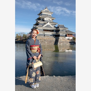 ストーンキーが撮影した「松本城での成人式」の写真