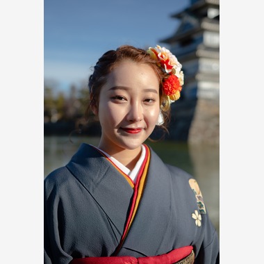 ストーンキーが撮影した「松本城での成人式」の写真