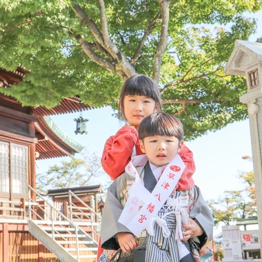 かわもとじゅんいち【Jun3photo】が出張撮影した「七五三」の家族写真