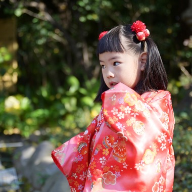 せおまさよが出張撮影した「出張撮影　七五三」の家族写真