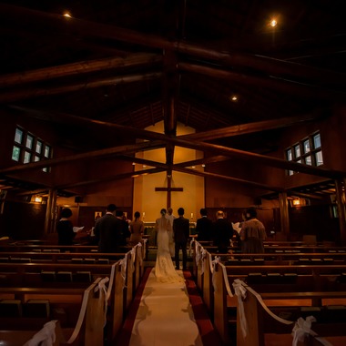 maruが撮影した「教会ウェディング」のウェディングフォト