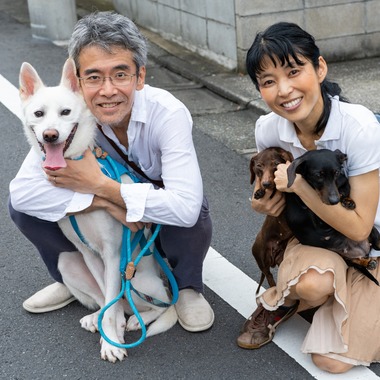 元木 ヒデが出張撮影した「I 様　ペット撮影」の家族写真