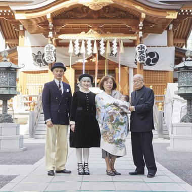 bluevalleyが出張撮影した「家族写真」の家族写真