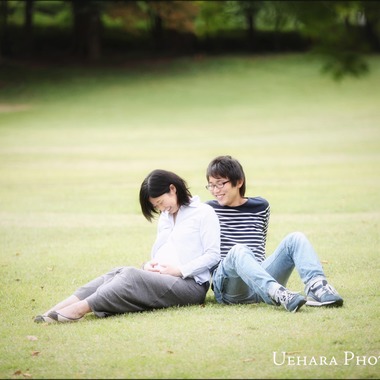 上原フォートスタジオが撮影した「びわ湖マタニティ」の写真