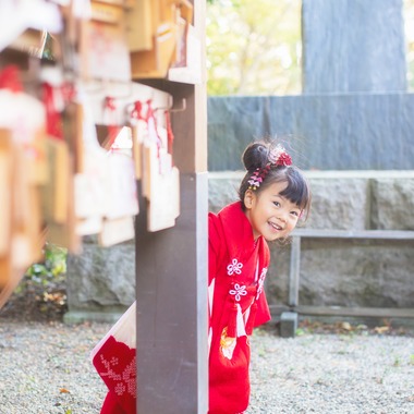 荒畑けいこが出張撮影した「七五三（５歳、３歳）」の家族写真