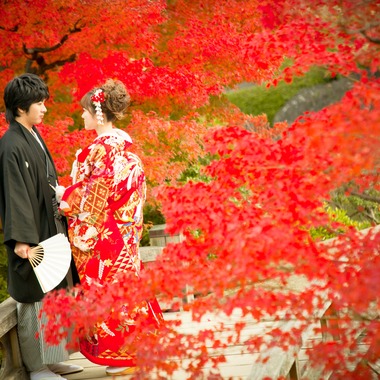 chapelle de Coffret (チャペル・ド・コフレ)が撮影した「ロケーションフォト・和装」のウェディングフォト