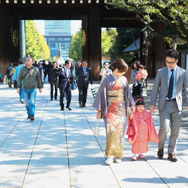 Happy Baby Projectが撮影した「靖国神社で七五三」の写真