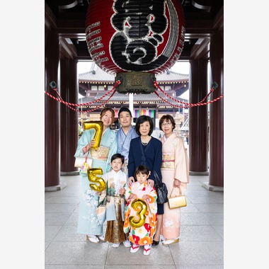 奥田大貴が撮影した「七五三」の写真