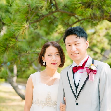 せきぐち あつしが撮影した「葉山公園にてウェディング後撮り」の写真