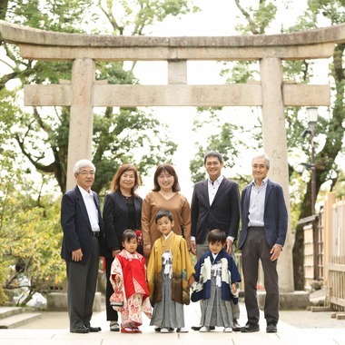 出張撮影HUG TIMEが撮影した「七五三記念撮影＠鎌倉鶴岡八幡宮」の写真