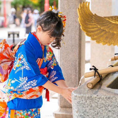 ARUKU PHOTOが撮影した「富岡八幡宮での七五三撮影」の写真