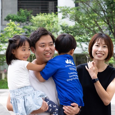 出張撮影　ラブフォト•ブーケが撮影した「思いでの公園で家族の写真」の写真