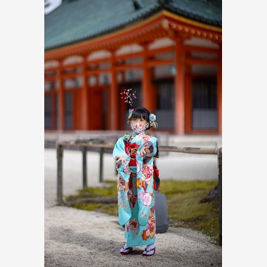 上倉達也が撮影した「2021　七五三　平安神宮」の写真