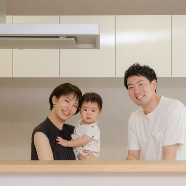 高夏写真店が出張撮影した「家族写真の撮影」の家族写真