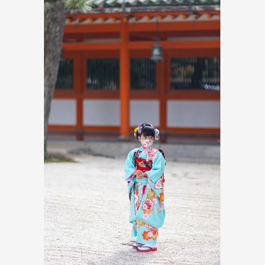 上倉達也が撮影した「2021　七五三　平安神宮」の写真