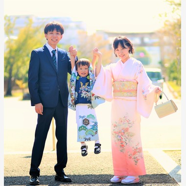 お祝い写し屋が撮影した「七五三」の写真