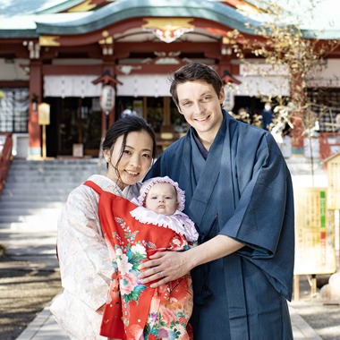 松井シンジが撮影した「お宮参り」の写真